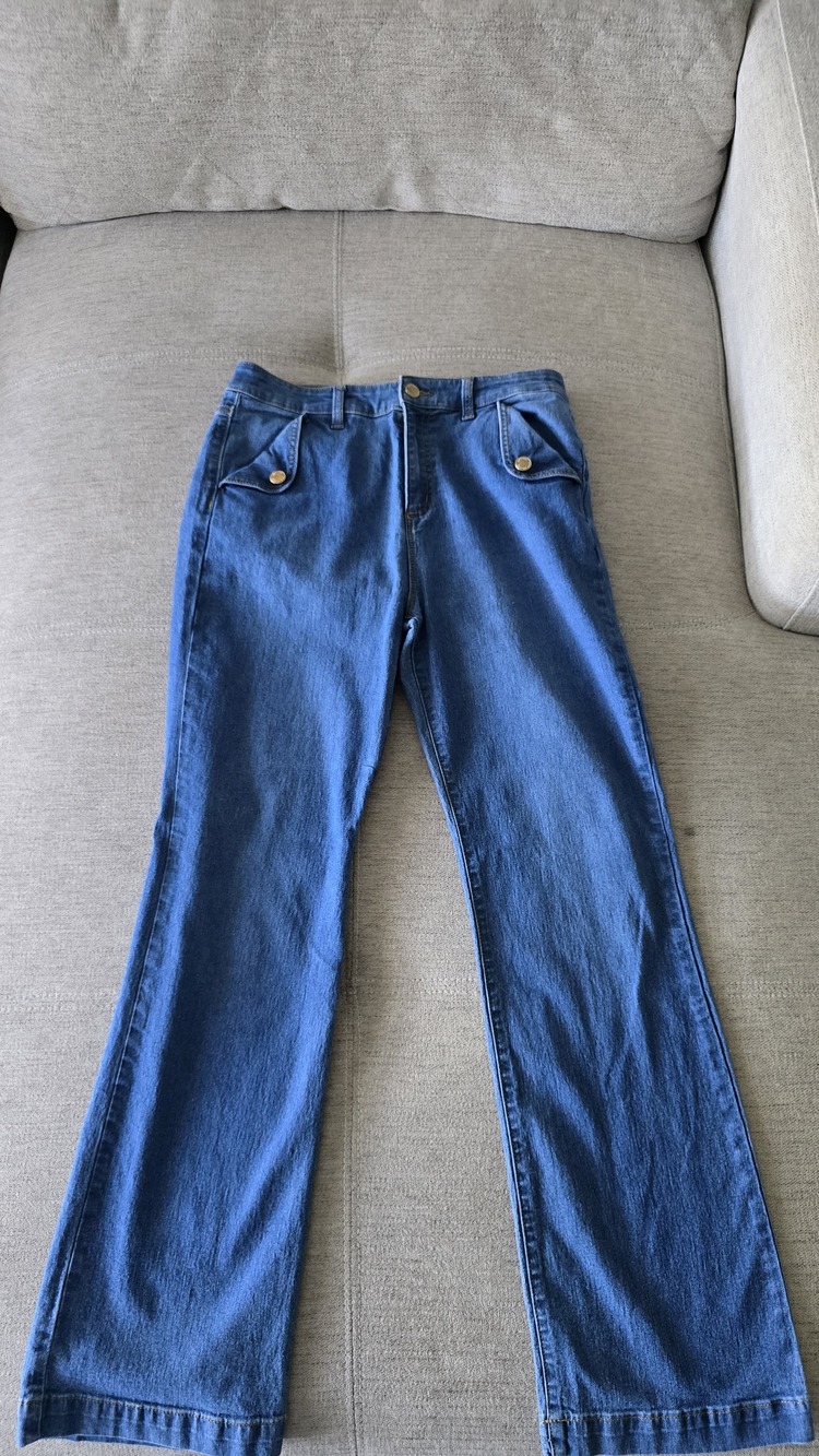 Michael Kors Womens Jeans Medium Wash Size 8 Denim